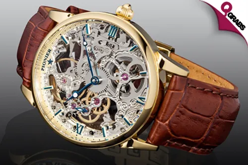 For QR899 Impress with Men's Pionier Tokyo Watches - Choose from Five Sleek Designs! (QR4864 Value)